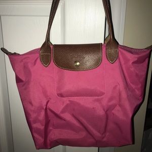 Longchamp small fuchsia purse